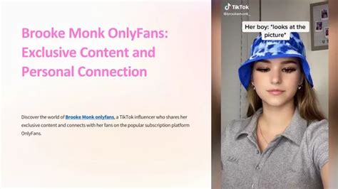 does brooke monk have only fans|Brooke Monk About Onlyfans